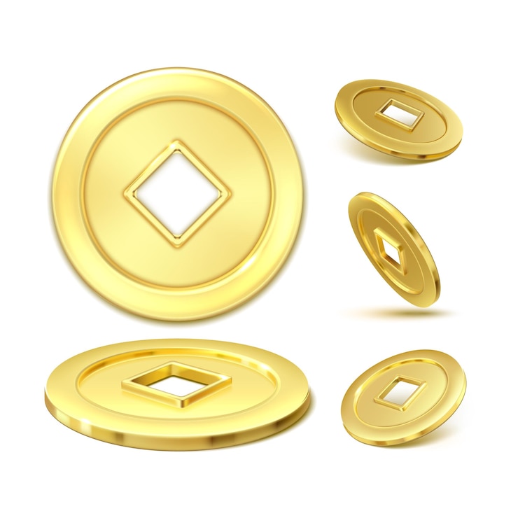 Fortuitous Gilded Coin